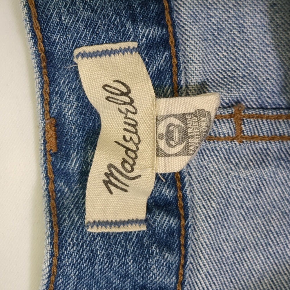 Madewell Rail Straight High Rise Jean Sz 27 Inseam 33" - Picture 9 of 16